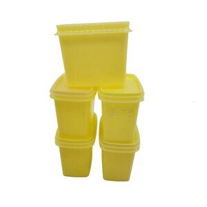 Vintage Tupperware storage Containers set of 5